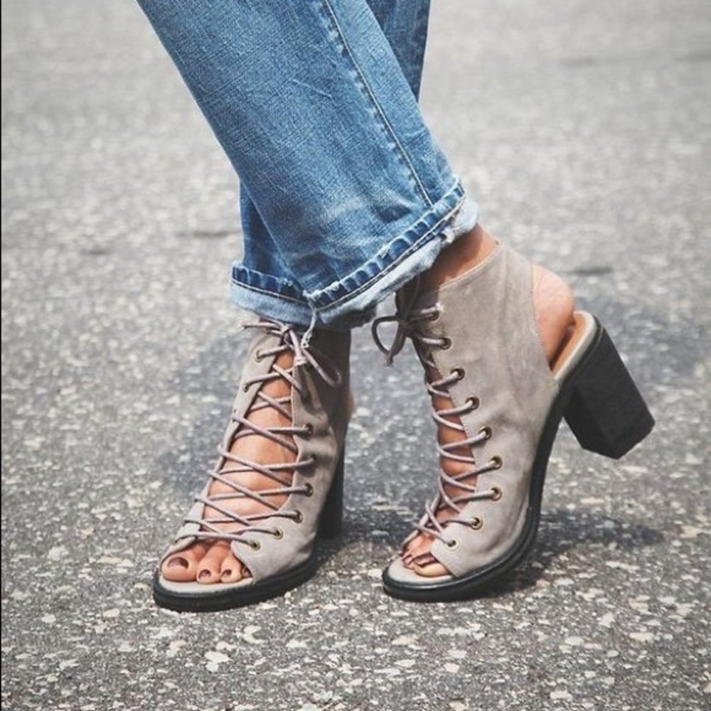 Jeffrey Campbell Cors Lace Up Shoes